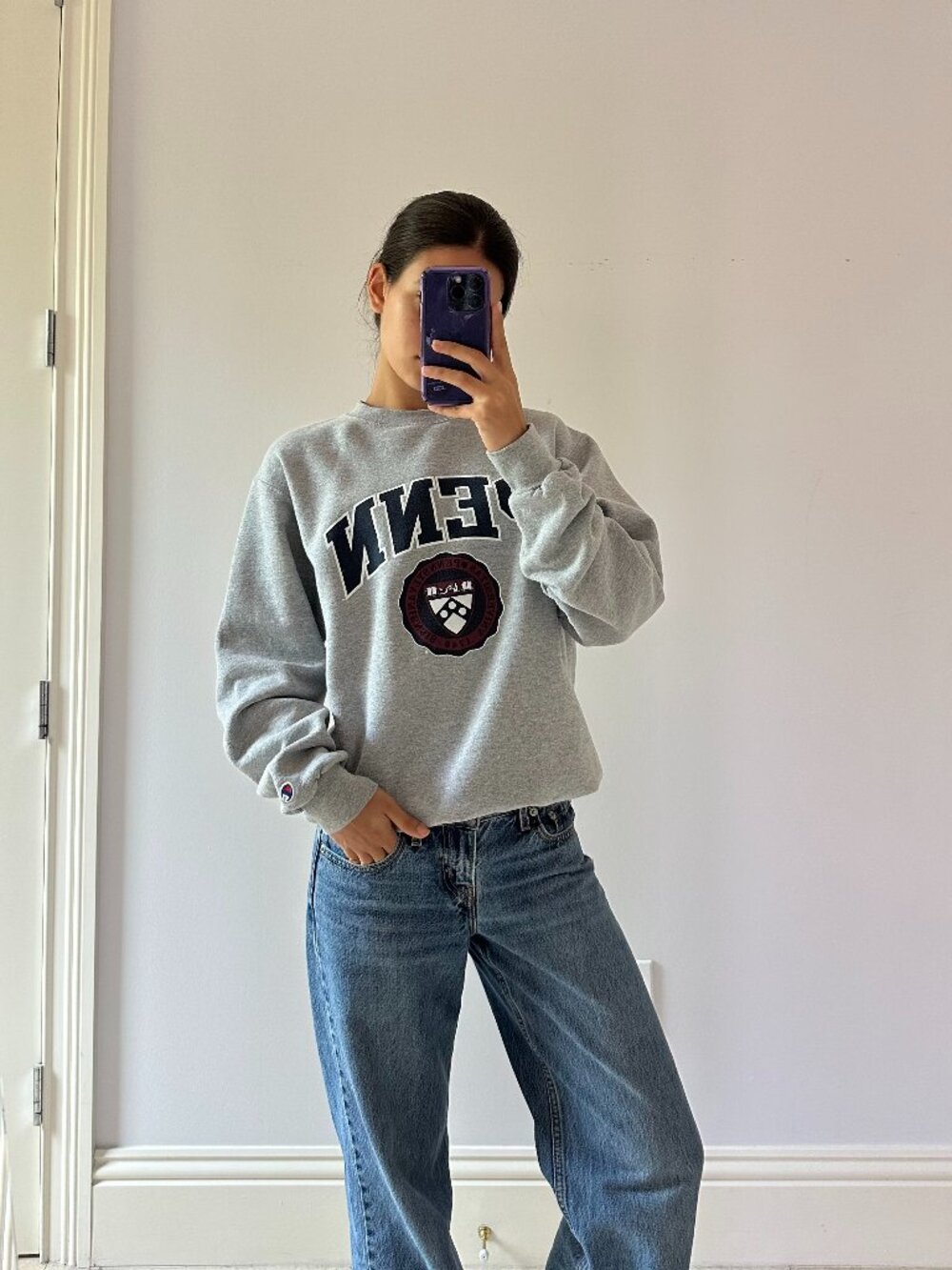 Champion University of Pennsylvania Crewneck Sweatshirt